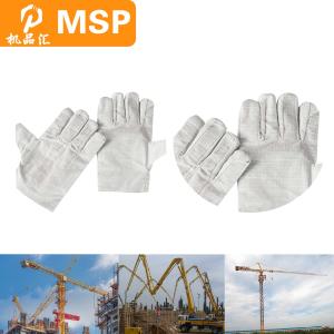 Hoist Tower Spare Parts Canvas Gloves For Critical Operations