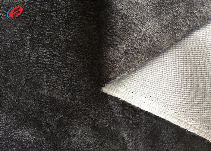 Customized Printed Plush Velvet Fabric , 100 % Polyester Sofa Upholstery Fabric