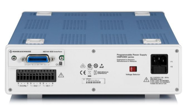 Rohde and Schwarz HMP2000 performance power supply series HMP2020 HMP2030 HMP4030 HMP4040