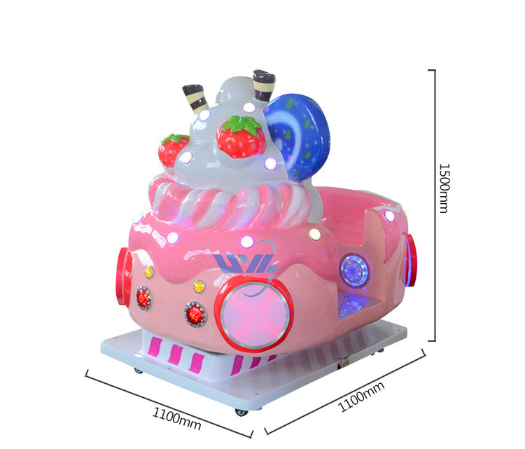 Coin Operated Arcade Kiddie Rides Fiber Reinforced Plastics Material