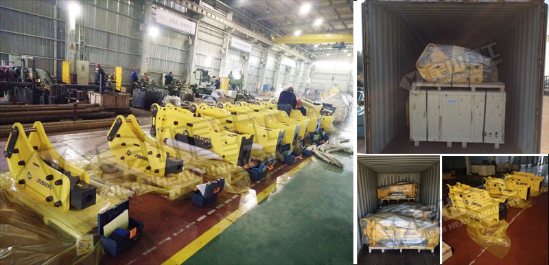Hydraulic Concrete SB81 Hammer Mini Excavator Rock Breaker For Komatsu PC220 Carrier