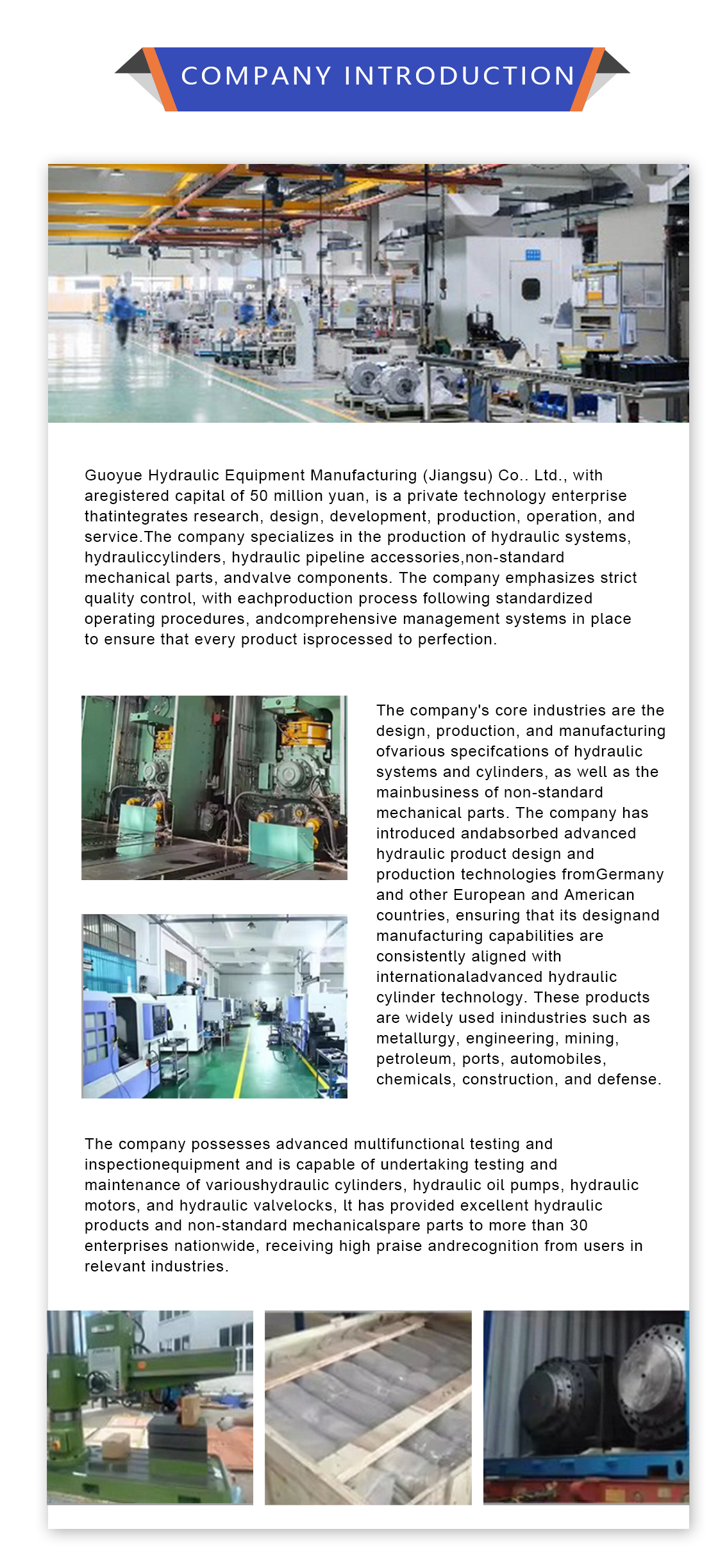 Hydraulic Hose Assembly Hose and Fitting Assembly for Mining Industry