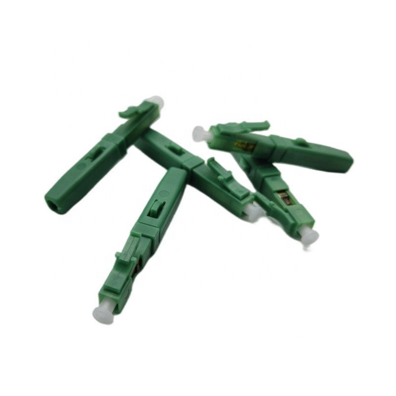 Fast Connector SC UPC/APC Waterproof Plastic Material for FTTH Fiber Optic Equipment
