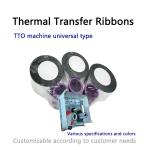 110mm Thermal Transfer Barcode Ribbon High Accuracy Environmental Friendly