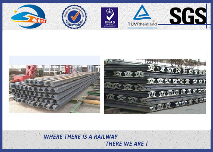 UIC50 UIC54 UIC60 Track Railway Heavy Steel Crane Rail UIC860 Standard 12 - 25m Length