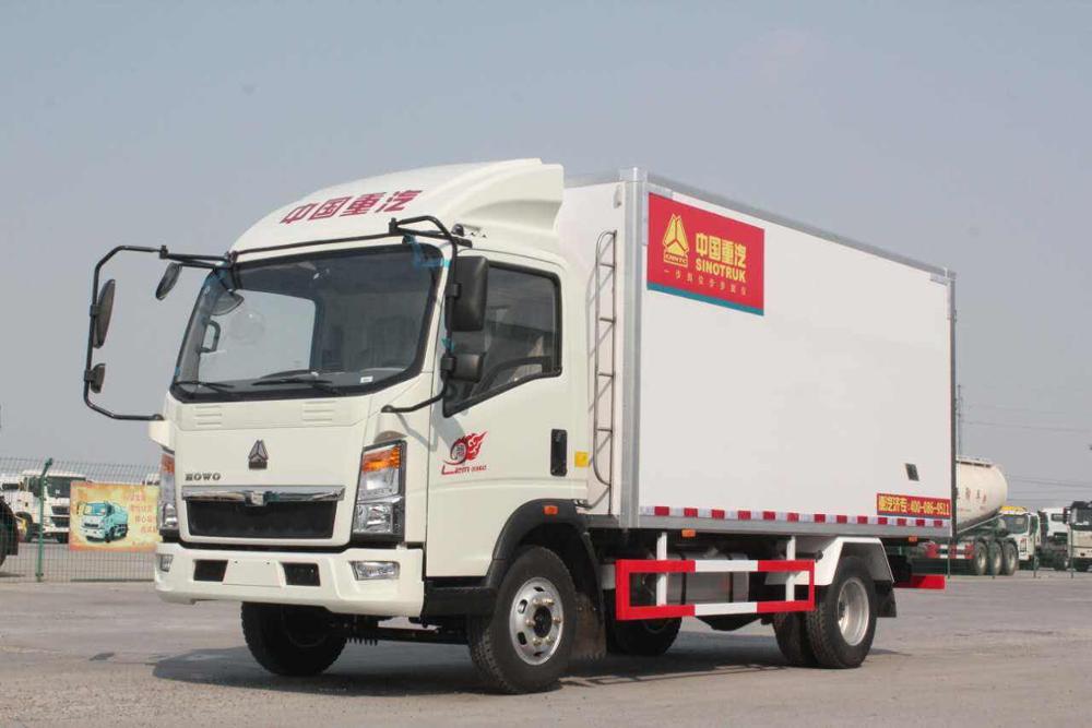 light duty HOWO 5 ton refrigerator truck