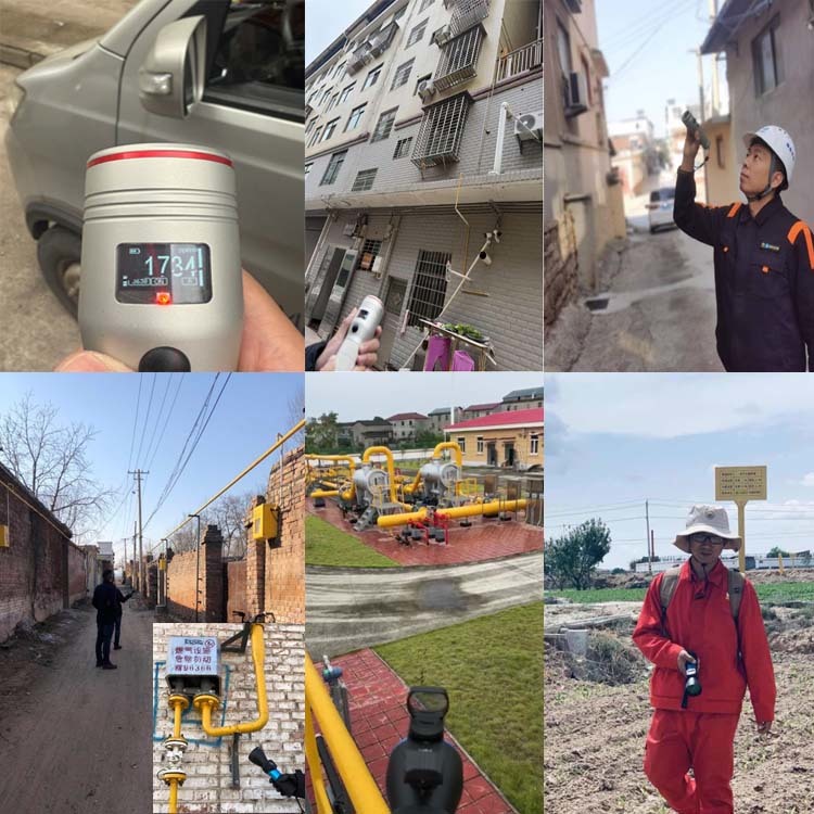 Handheld WIFI 100m Remote Methane Leak Detector for Natural Gas