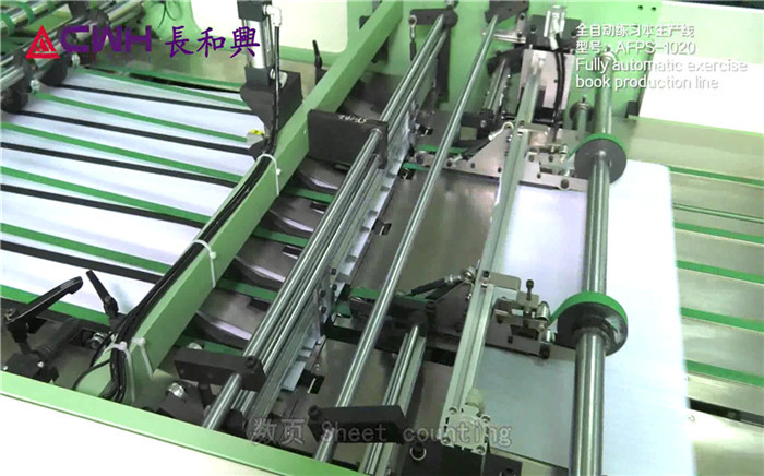Student 300m/min Exercise Book Machine Wire Stitching