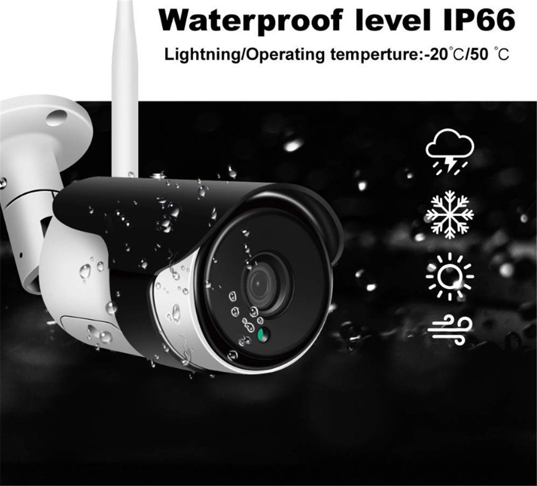 2MP Outdoor Smart Wireless WIFI AI alarm camera, Joyfa security(JY-B022-2MP)