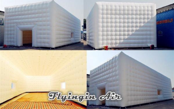Buy 8m*6m*4m Wedding Inflatable Cube Tent for Exhibition and Party at wholesale prices