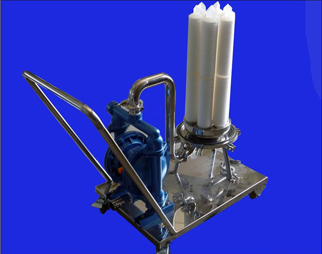 Pool Water Oil Stainless Steel Filter Cartridge Housing High Temperature For Beverage