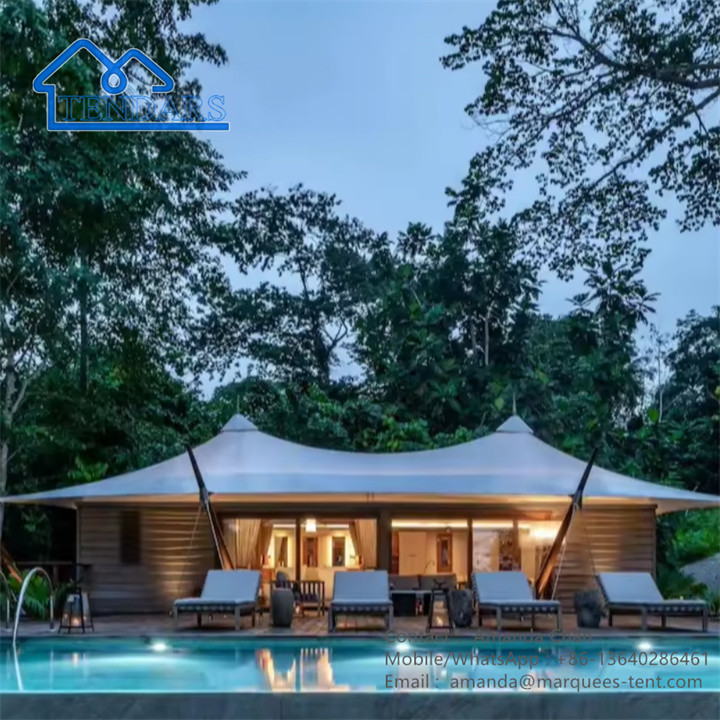 Supplier Manufacturing Comfortable Camping Glamping Hotel Tents For Outdoor