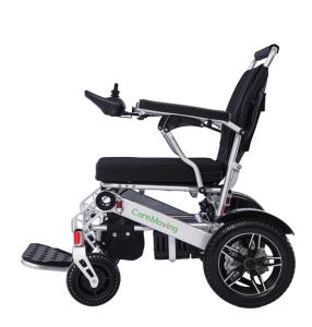 Quality Aluminum Alloy Brushed Motor Solid Tire Electric Wheelchair for sale
