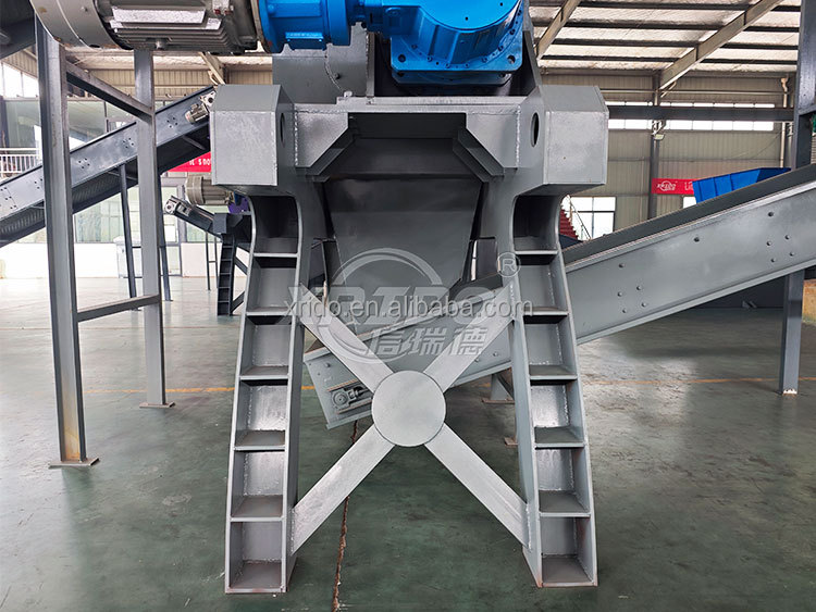 Waste Battery Recycling Crushing Equipment Household Appliance Furniture Double Shaft Shredder Domestic Waste Crusher