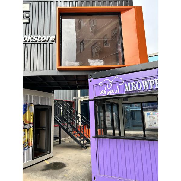 DIY Two Stoery Container House Light Steel Building Mobile Container House