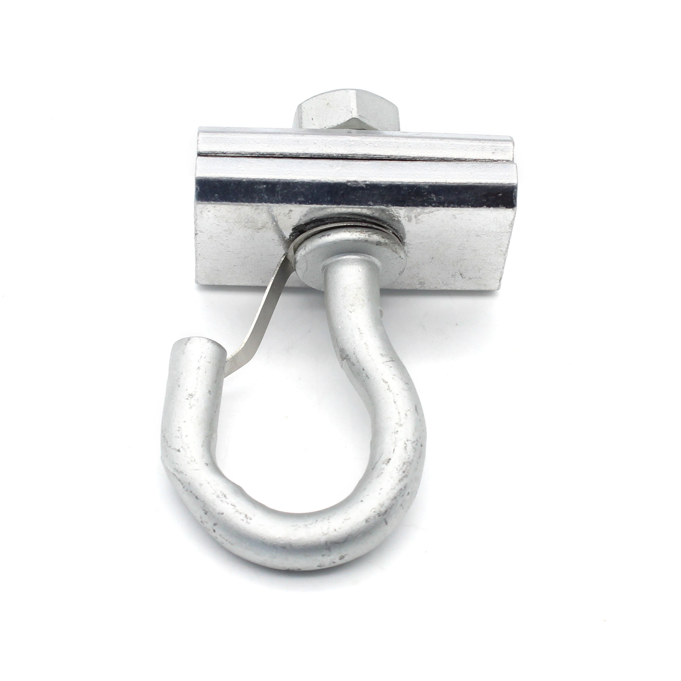 65*65*54mm Drop Cable Tension Clamp with Bluetooth Network and C Type Retractor Hook