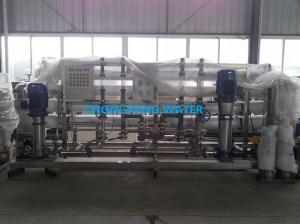 Quality PLC Control Reverse Osmosis Water Filter System For Drinking Water Beverage Industry for sale