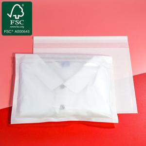 Biodegradable Glassine Paper Bag Eco Friendly Self Seal Glassine Bags Recyclable