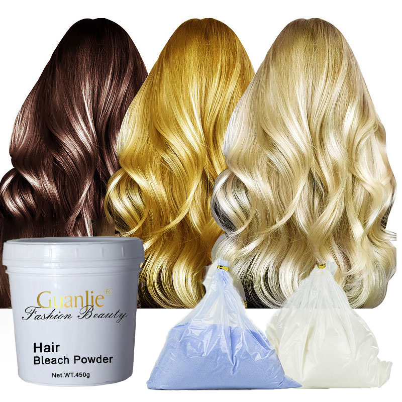 Peroxide Free Hair Lightener 1-9 Level Grade Bleaching Powder