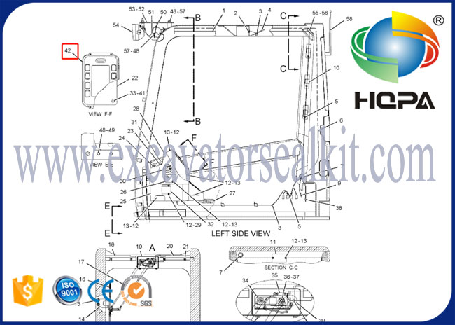 Monitor 106-0176 151-9385 for CAT Excavator 312BL 320B 322BL 325BL