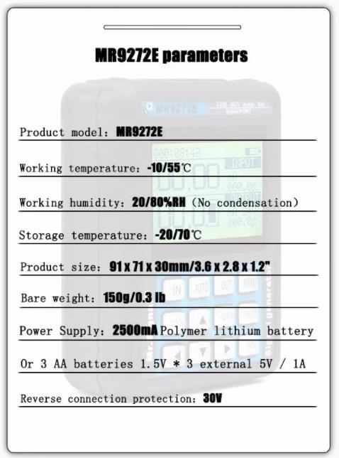 Mr Signal Lanyi MR9272E Signal Generator For 3051 Pressure Transmitter Flowmeter