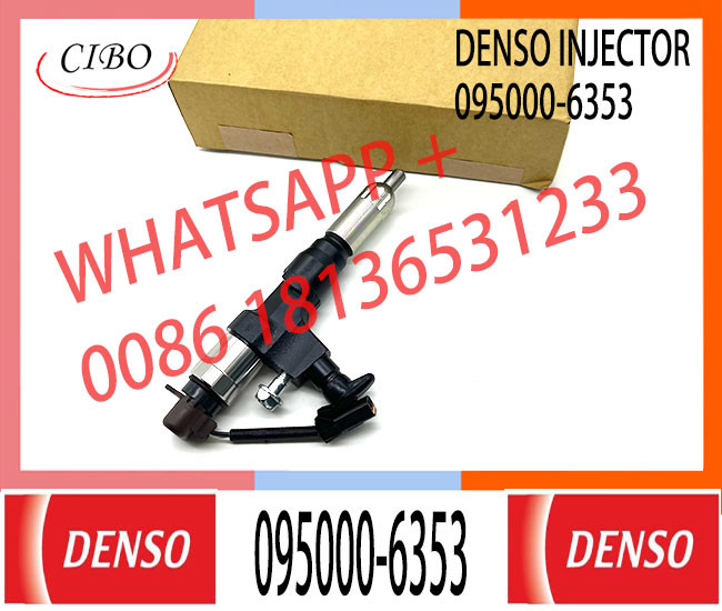 Excavator Parts SK200-8 SK250-8 SK260-8 SK200-9 J05E Engine Fuel Injector 095000-6353 23670-E0050 23910-E0050 VH23670E00