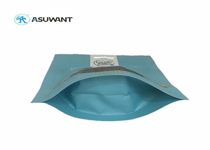 Aluminum Foil Stand Up Zipper Pouch Bags Smell Proof Packing Gravnre Printing With Bottom