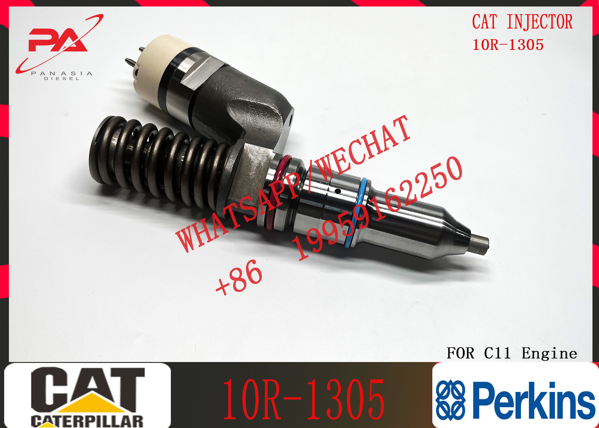 common rail diesel engine injector 10R-1305 10R-3147 249-0707 249-0708 253-1459