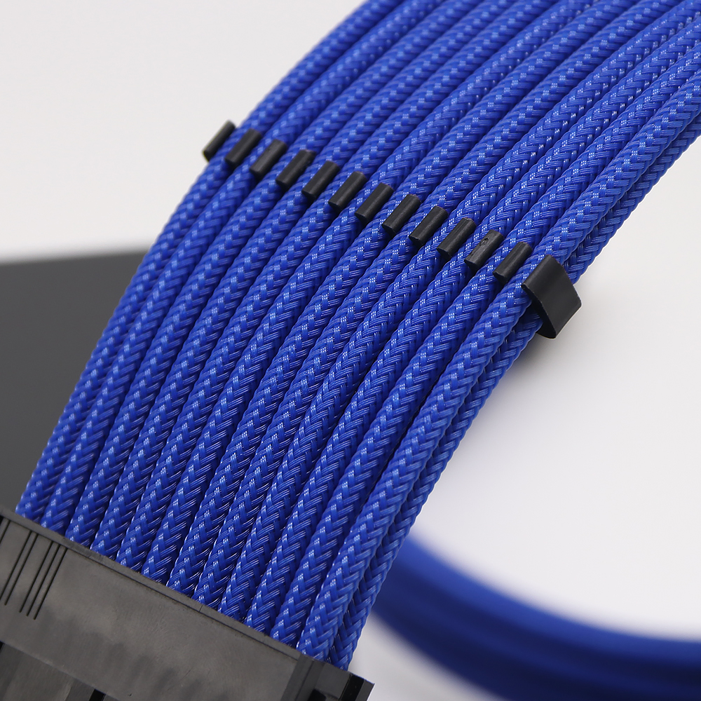 Power Supply Psu Extension Braided Sleeved Arc Set Good Quality Connector Antenna Charging Color Steel Micro