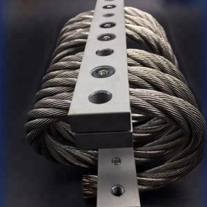 Shock Wire Rope Isolator Anti Vibration Mount