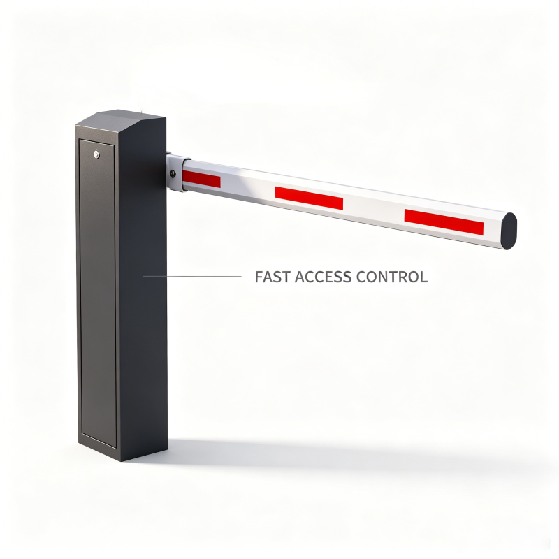 Compact Mini Size Brushless Motor Automatic Barrier Gate with IP54 Protection for Parking and Traffic Control