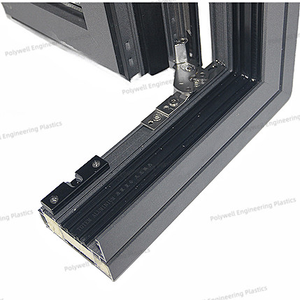 Home Casement Window With Insulated Broken Bridge Aluminum System Window & Door