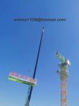 PT5020 50M Jib 8t Load Tower Crane 40m Free Lift Height ISO CE EAC Certification