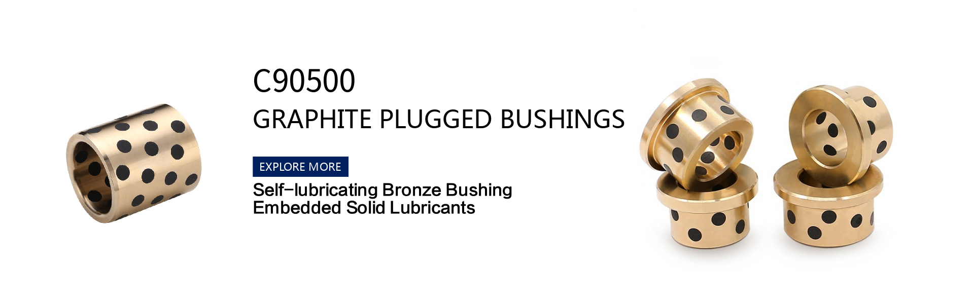 graphite plugged bushings