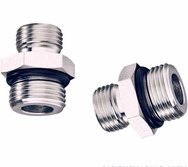 Carbon Steel Fittings for Jic Metric External Thread Inner Cone or Combination Sealed Hydraulic High Pressure Hose