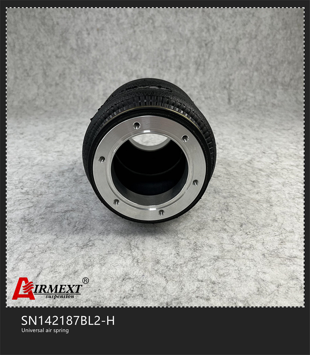 Open Endplate Air Suspension Air Ride Shock Absorber SN142187BL2-H