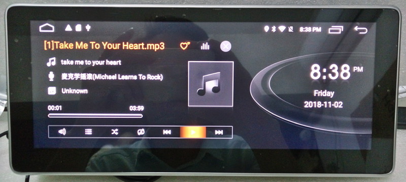 Ouchuangbo wholesale 10.25 inch 1920*720 car audio gps radio for Audi A4 B8 A5 S5 Q5 2009-2016 android 9.0 OS 4GB+64GB