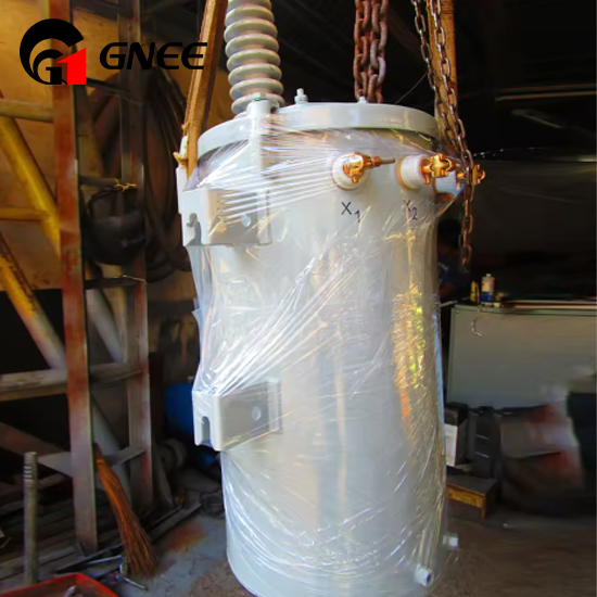 three phase pole mounted transformer