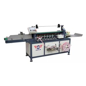 China 2.0 KW Power Book Back Machinery 120mm-400mm Diameter Notebook Spine Taping Machine on sale