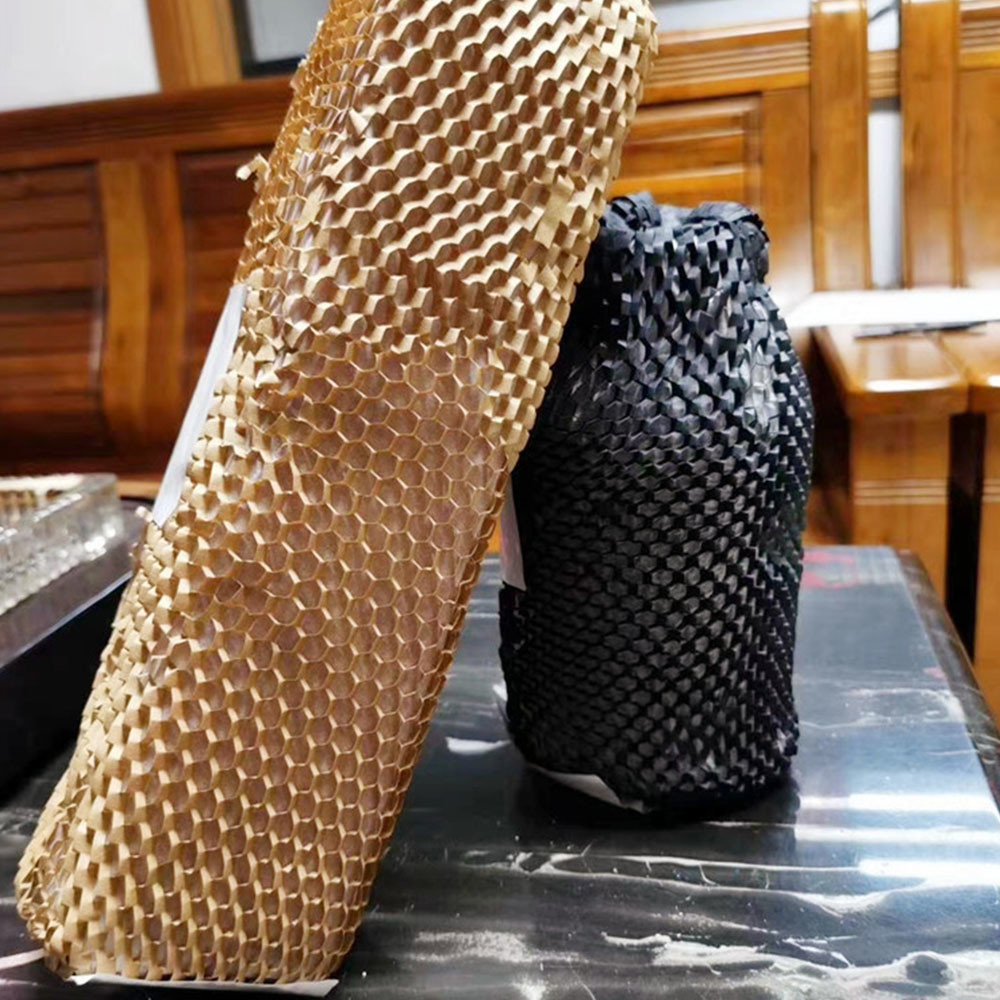 Moisture Proof OEM ODM Honeycomb Wrapping Paper Wood Virgin Pulp
