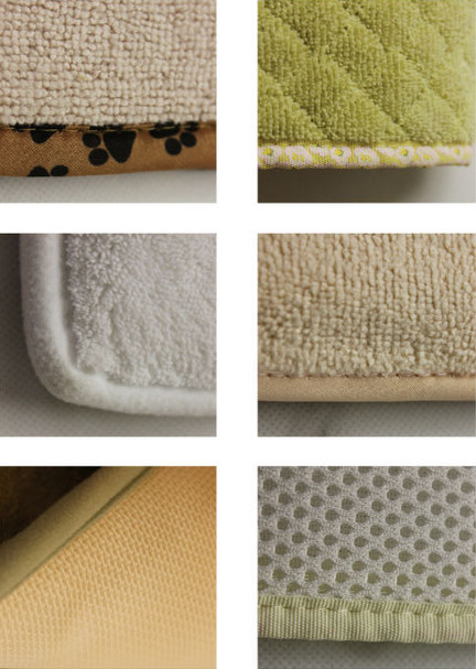 Printed directly with memory foam mat and any shape fit for car