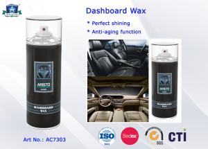 Quality Eco-friendly Auto Care Products Car Wax Dashboard Polish Protectant / Cockpit Spray 400ml for sale
