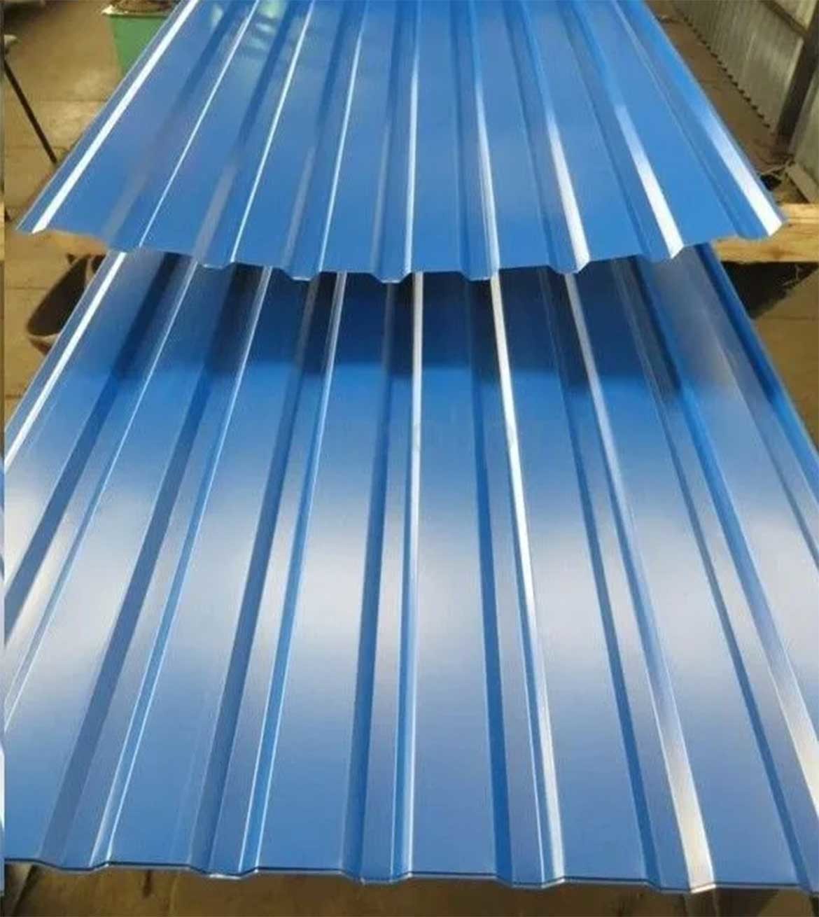 T shaped Blue Ral Color Coated Roof Sheet PPGI PPGL manufacturer best price