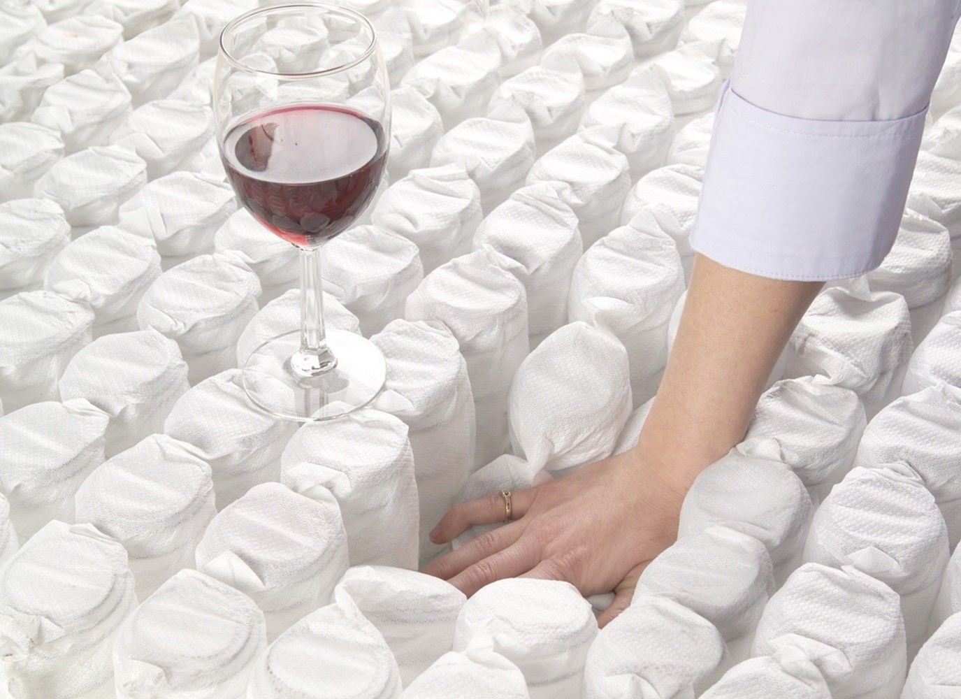 300gsm Cotton Fabric Hotel Bed Mattress