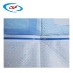 Nonwoven Sterile Surgical Cardiovascular Drape OEM ODM For Hospital