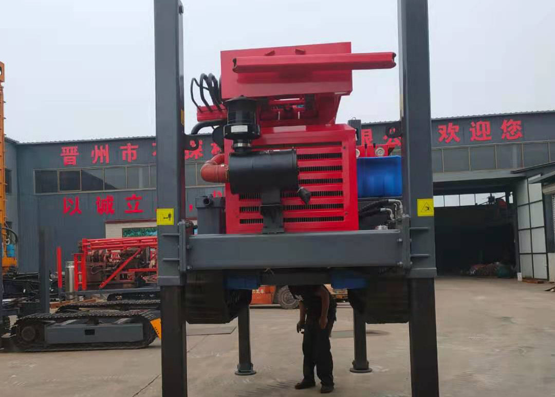 Durable Pneumatic St 200 Rig Water Well Drilling With Air Compressor Or Mud Pump