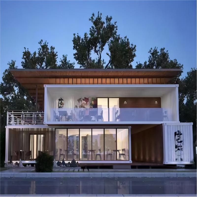 Detachable Container Galvanized Steel Frame Prefab Casa for Mobile Housing or Office