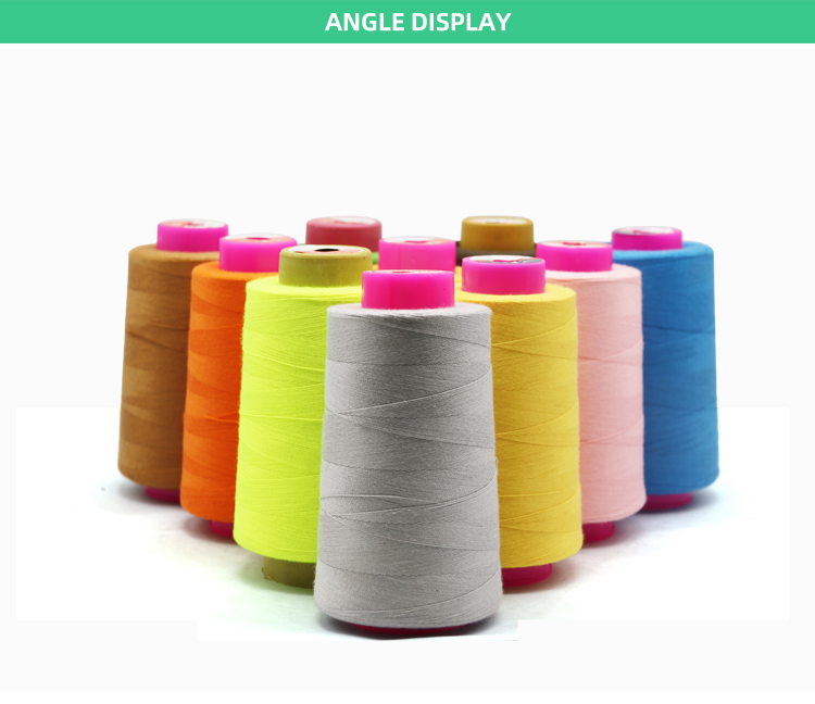 100% Polyester Sewing Thread 40/2 for Chemical Resistance and 7 Days Sample Order Lead Time