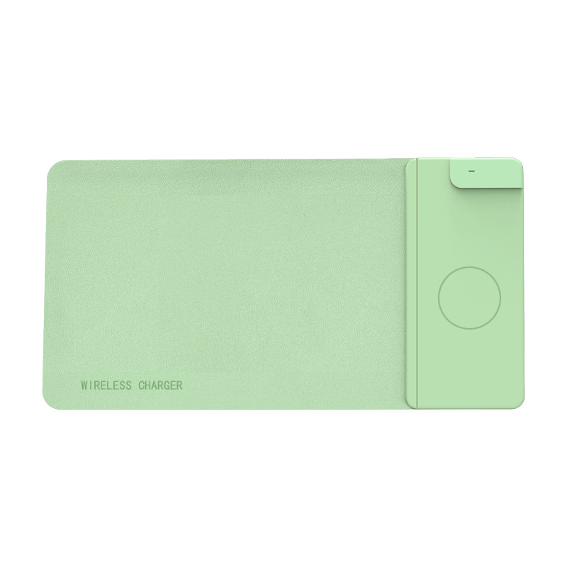 Smart Watch Compatible 2-in-1 Wireless Charger with Multi-Functional Folding Design
