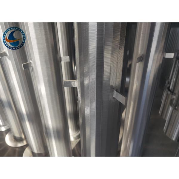 Ss 321 Johnson Type Continuous Slot Wedge Wire Screen Pipe